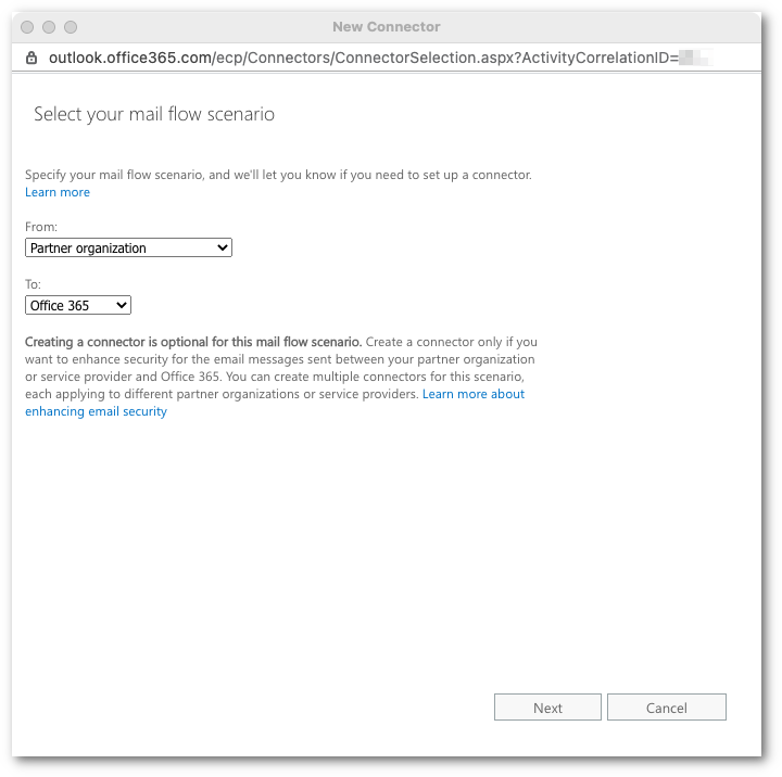 Configure your mail flow